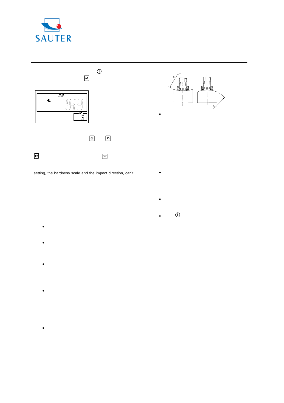Instruction manual hmp, Sauter gmbh | KERN & SOHN HMP User Manual | Page 4 / 10