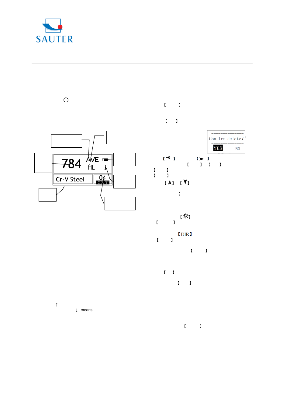 Instruction manual hmr, Sauter gmbh | KERN & SOHN HMR User Manual | Page 5 / 12