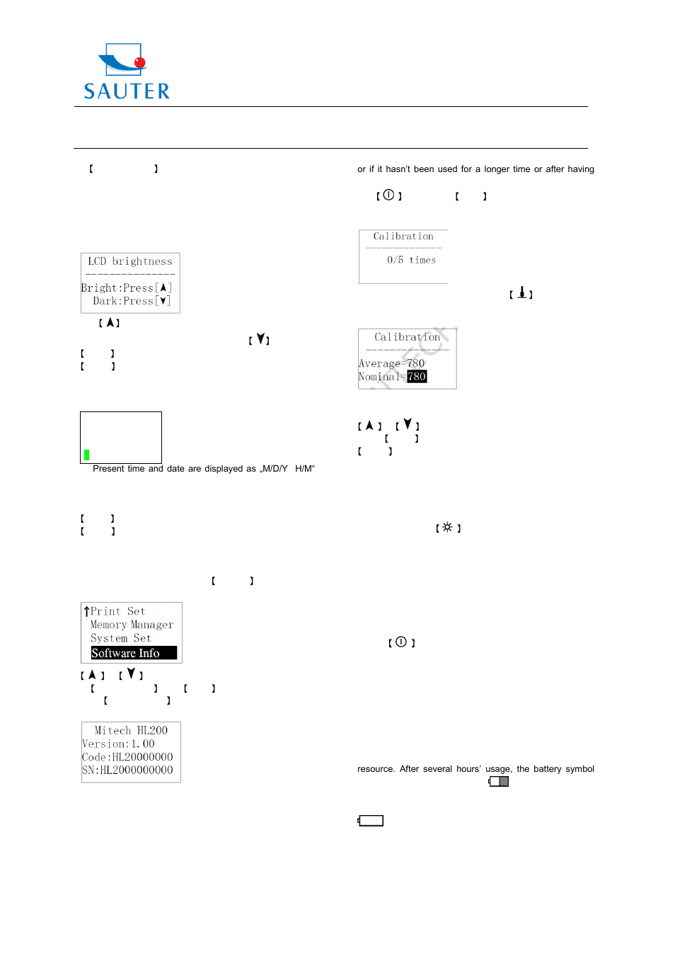 Instruction manual hmr, Sauter gmbh | KERN & SOHN HMR User Manual | Page 9 / 12