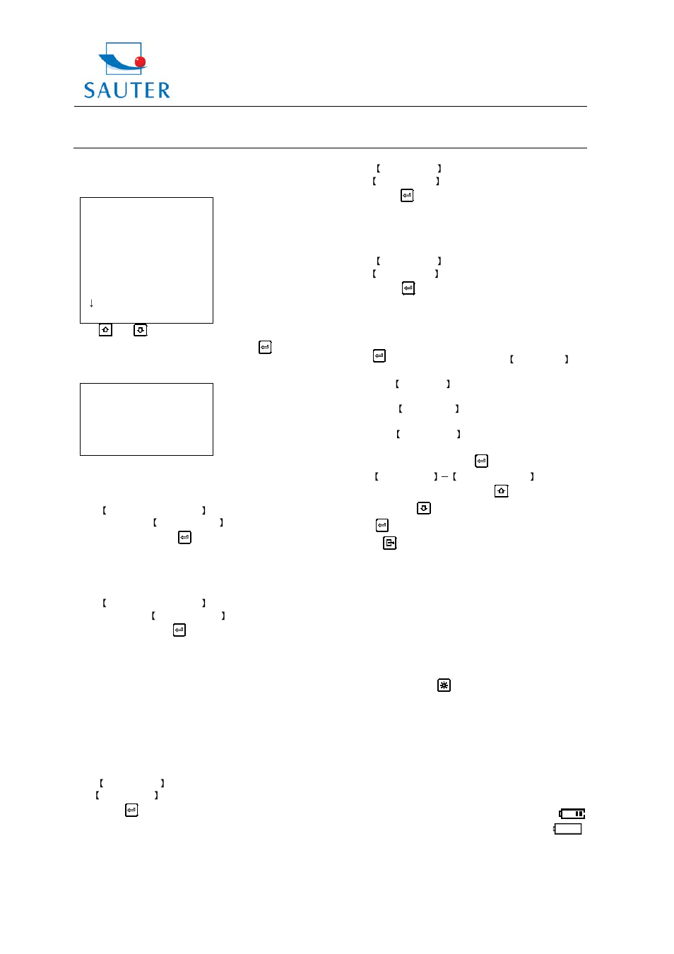 Instruction manual tu_us, Sauter gmbh | KERN & SOHN TU 300-0.01US User Manual | Page 8 / 11