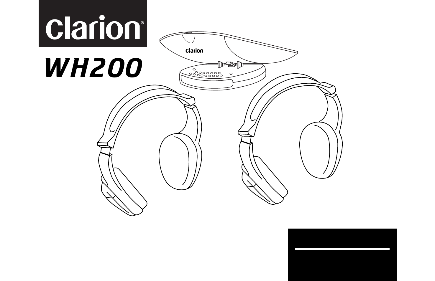 Clarion WH200 User Manual | 12 pages