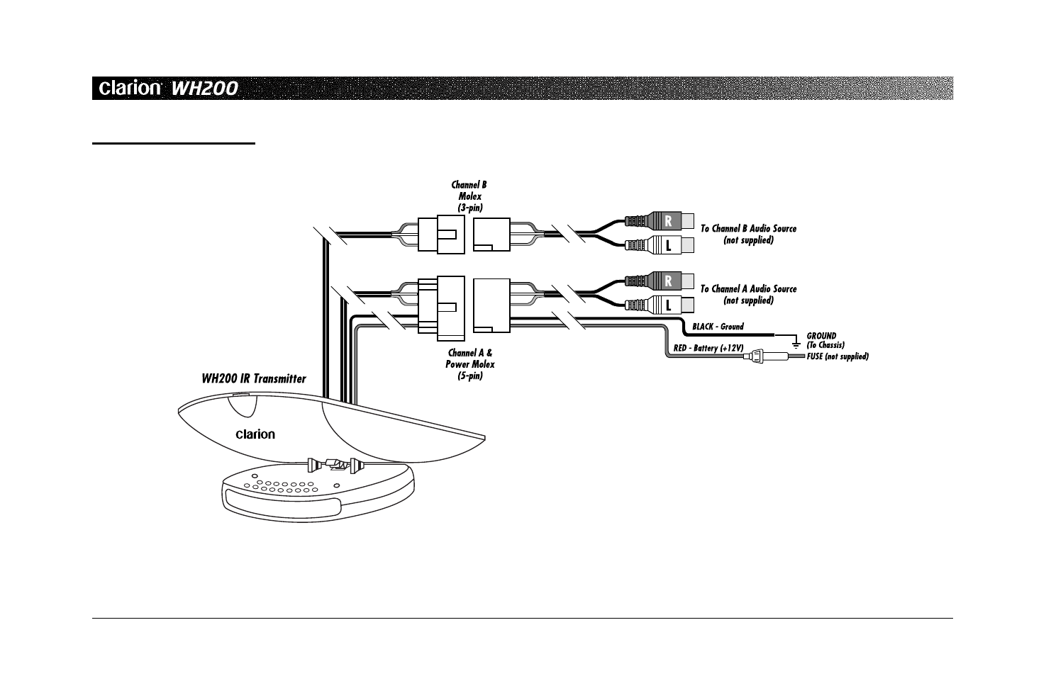Clarion WH200 User Manual | Page 10 / 12