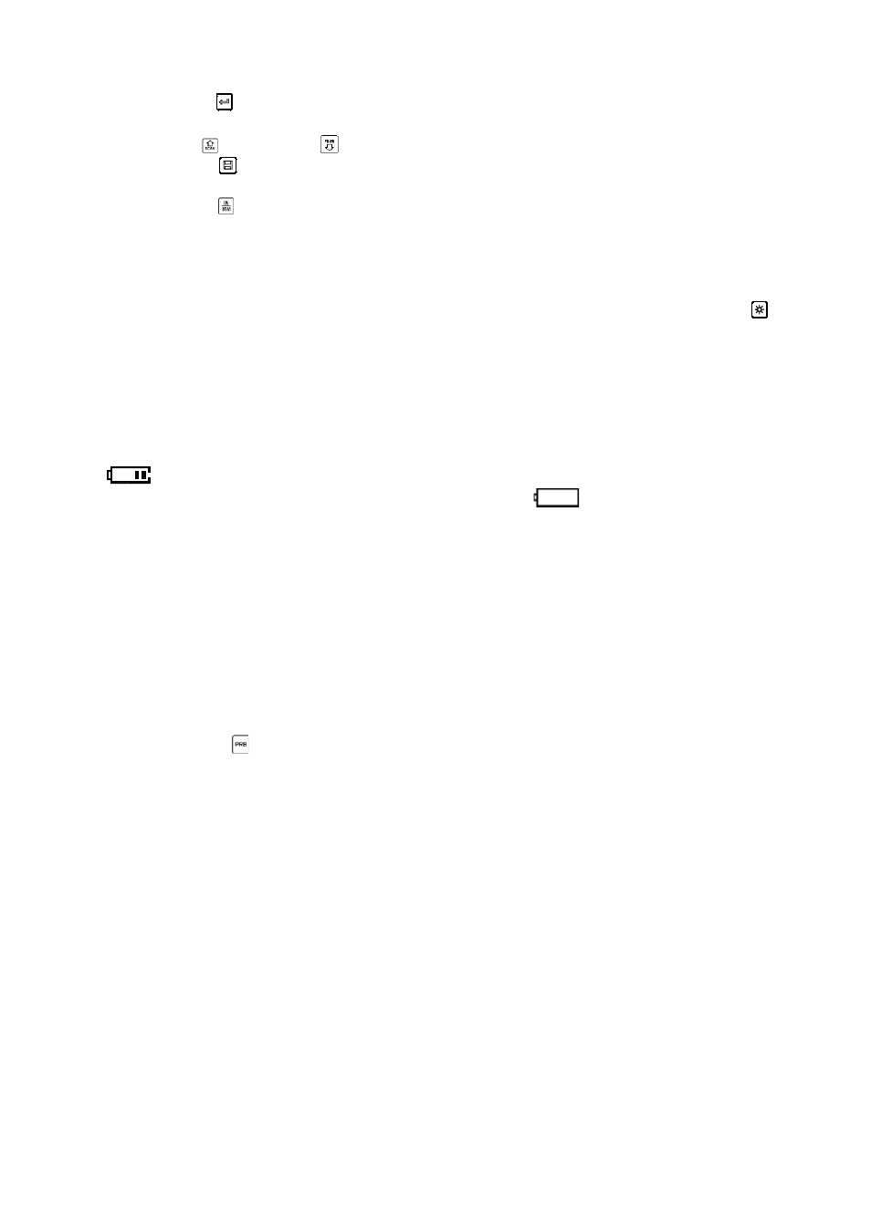 10 el backlight, 11 battery information, 12 auto power off | 13 system reset, 14 connecting to a computer, 5 servicing | KERN & SOHN TN 60-0.01EE User Manual | Page 13 / 16