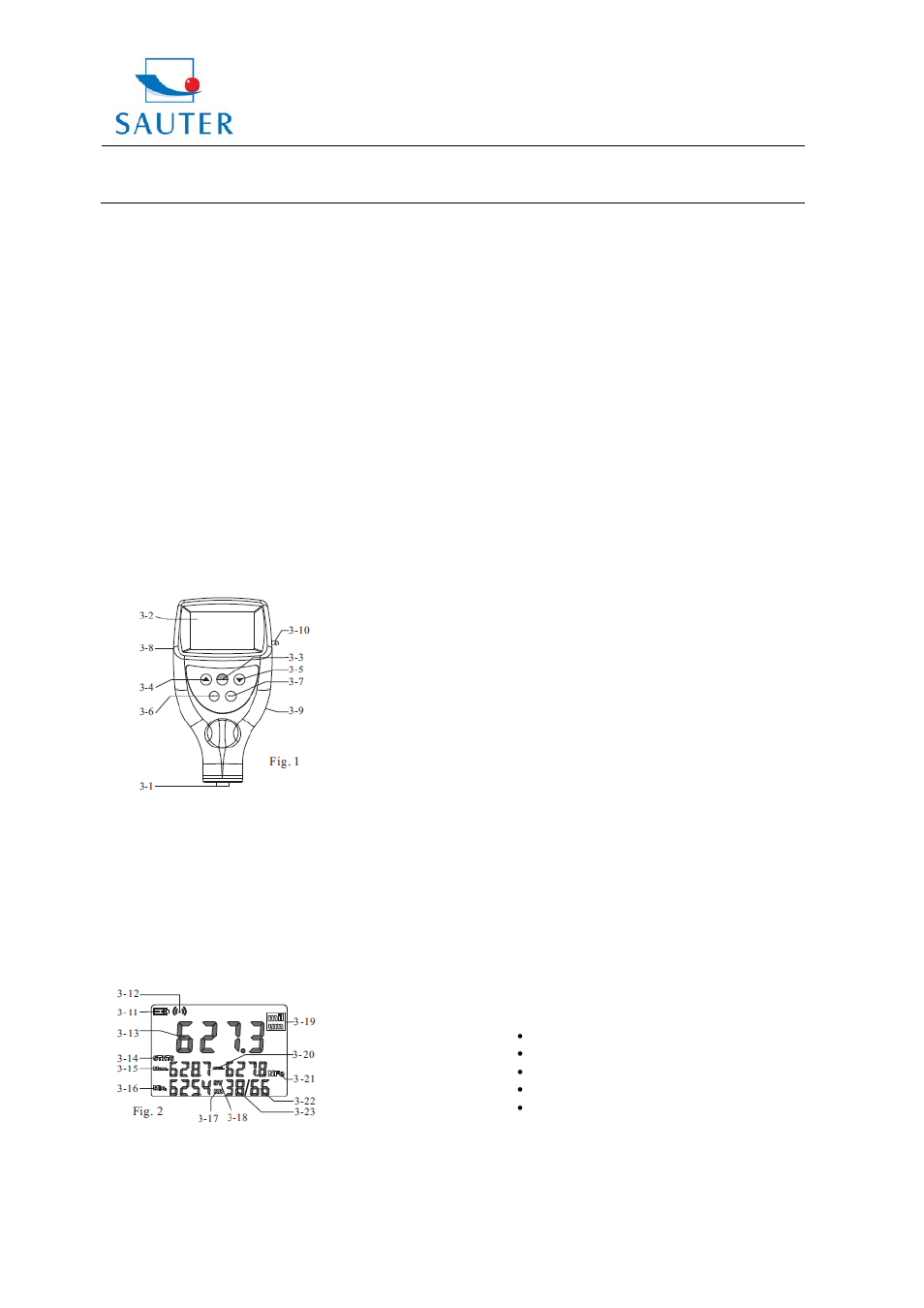 Power supply: 2 x 1.5v aaa(um-4) batteries, Weight: ca.81g (without batteries), Instruction manual tf / tg | Sauter gmbh | KERN & SOHN TG 1250-0.1FN User Manual | Page 2 / 4