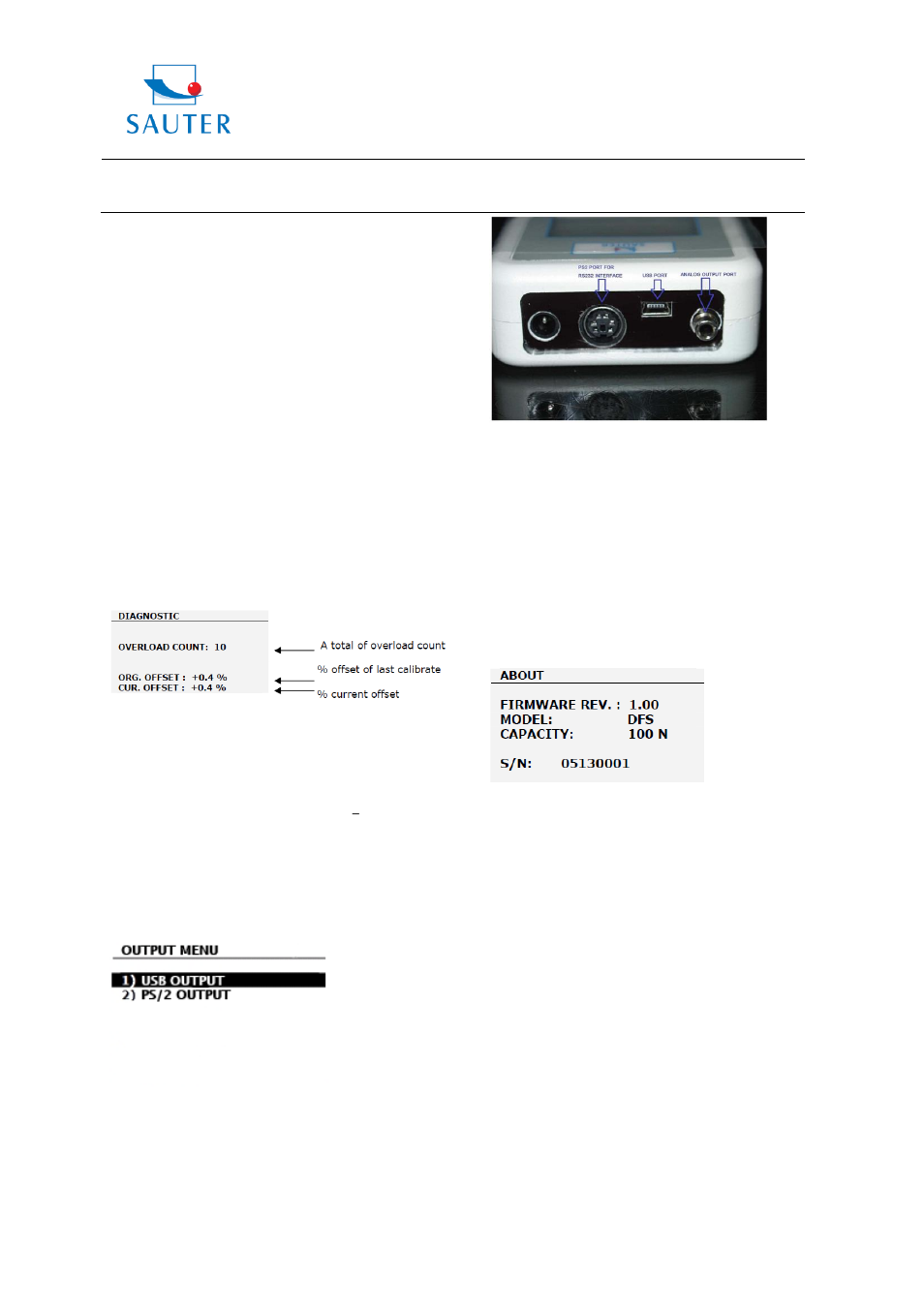 Instruction manual fl, Sauter gmbh | KERN & SOHN FL 2K User Manual | Page 5 / 6