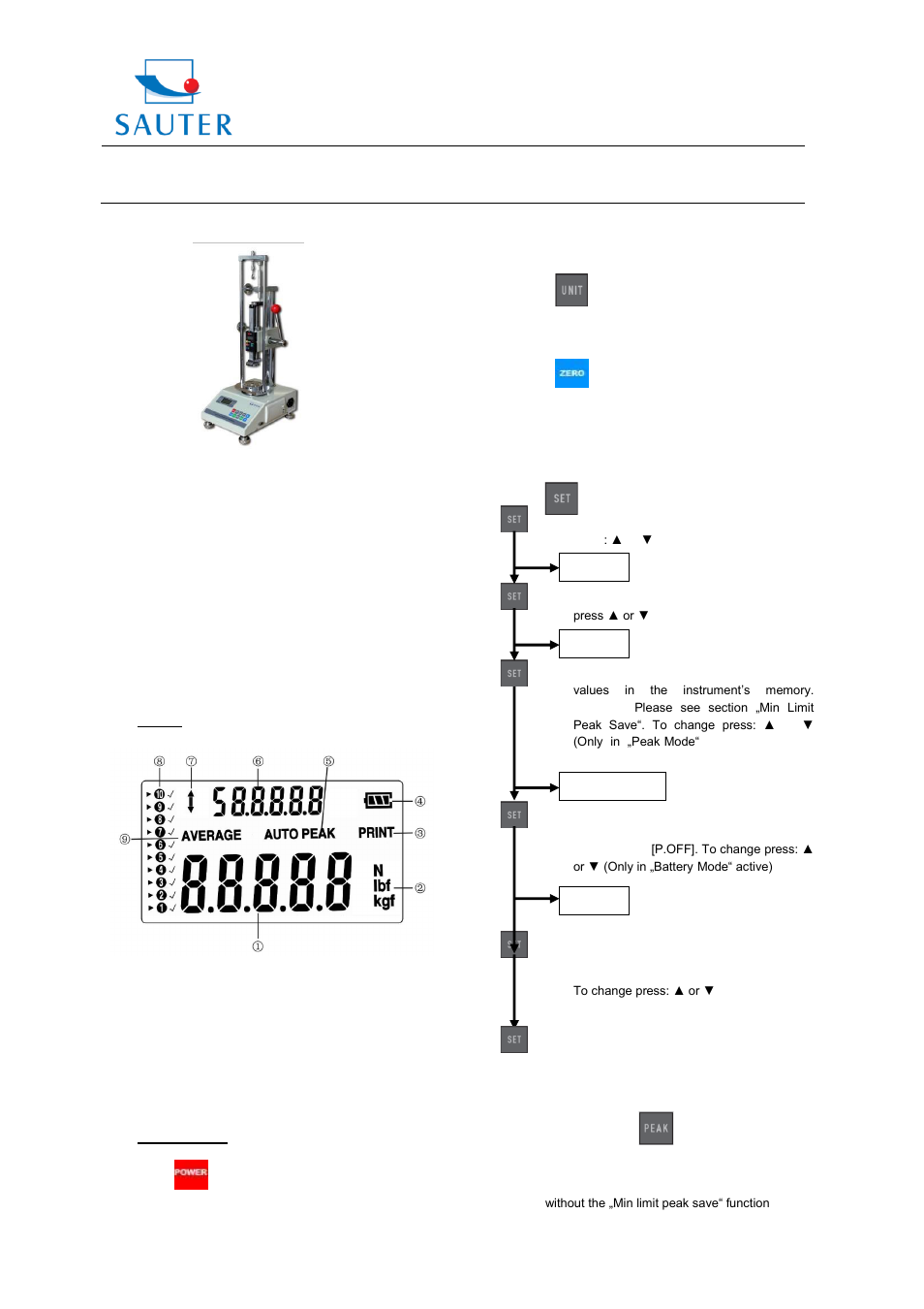 KERN & SOHN SD 3KN150 User Manual | 4 pages