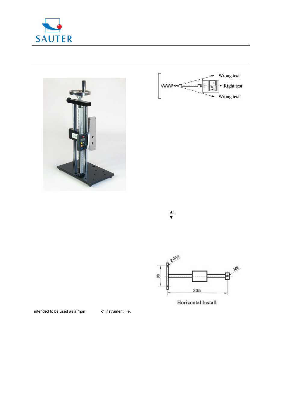 KERN & SOHN TVL User Manual | 2 pages