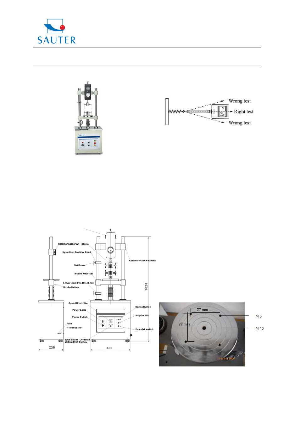 KERN & SOHN TVM User Manual | 3 pages