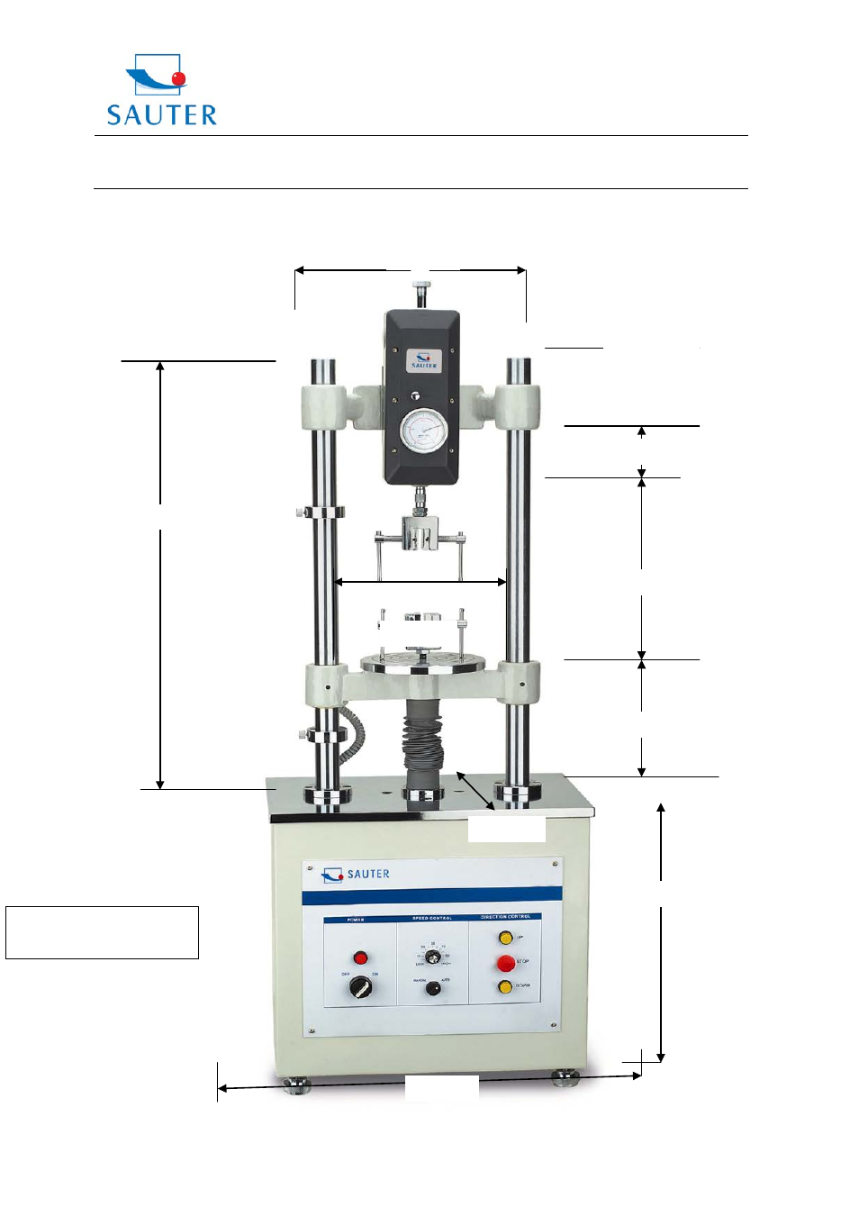 Instruction manual tvm | KERN & SOHN TVM User Manual | Page 2 / 3