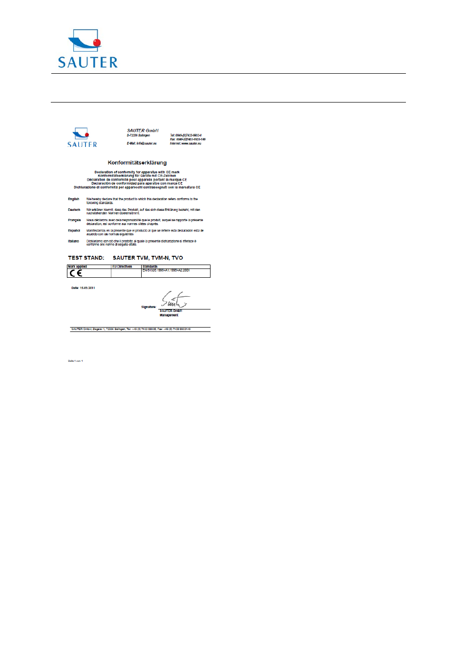 Instruction manual tvm | KERN & SOHN TVM User Manual | Page 3 / 3