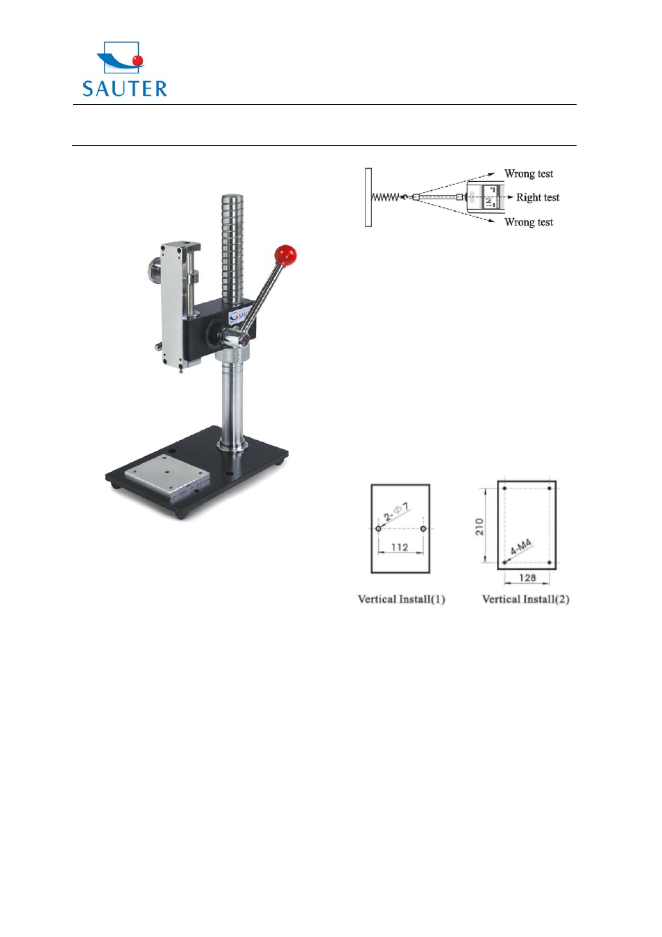 KERN & SOHN TVP-L User Manual | 2 pages