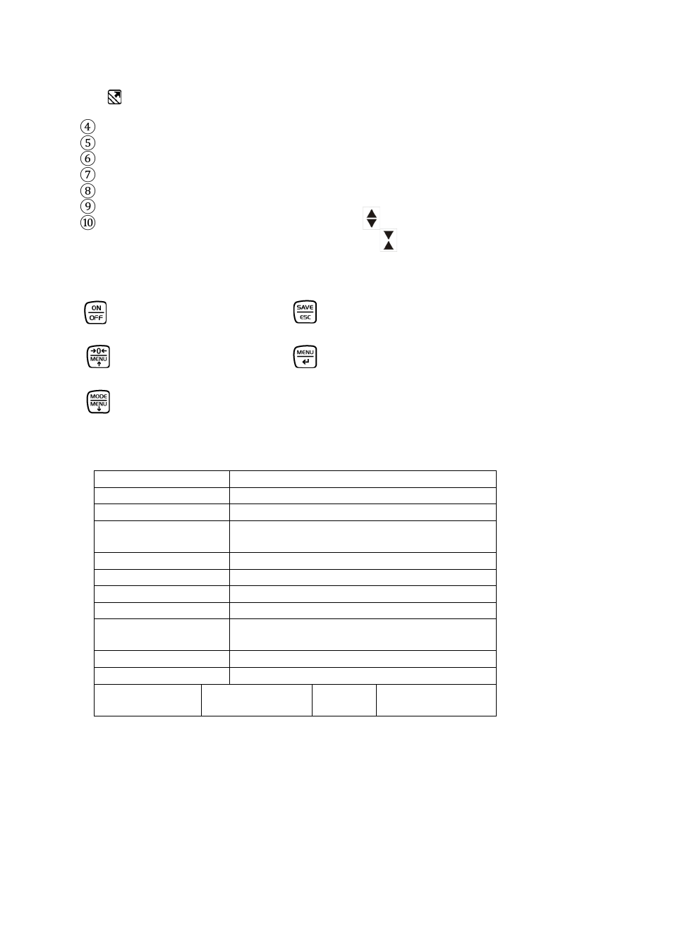 3 key functions, 4 specifications, 2 operation | 1 preparation | KERN & SOHN FC 10 User Manual | Page 5 / 19
