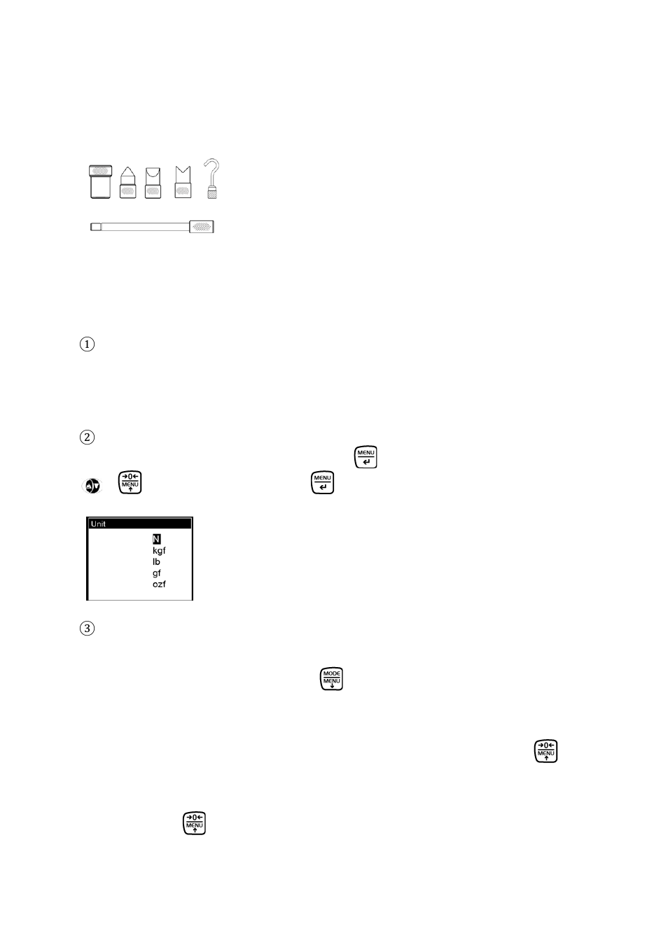 2 testing | KERN & SOHN FC 10 User Manual | Page 6 / 19
