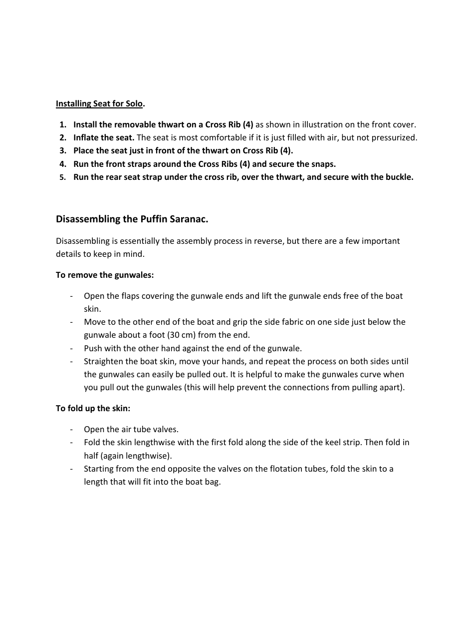 KERO Puffin Saranac User Manual | Page 4 / 5