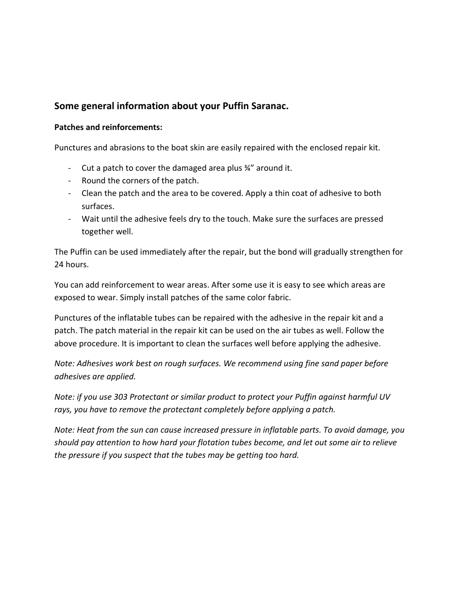 KERO Puffin Saranac User Manual | Page 5 / 5