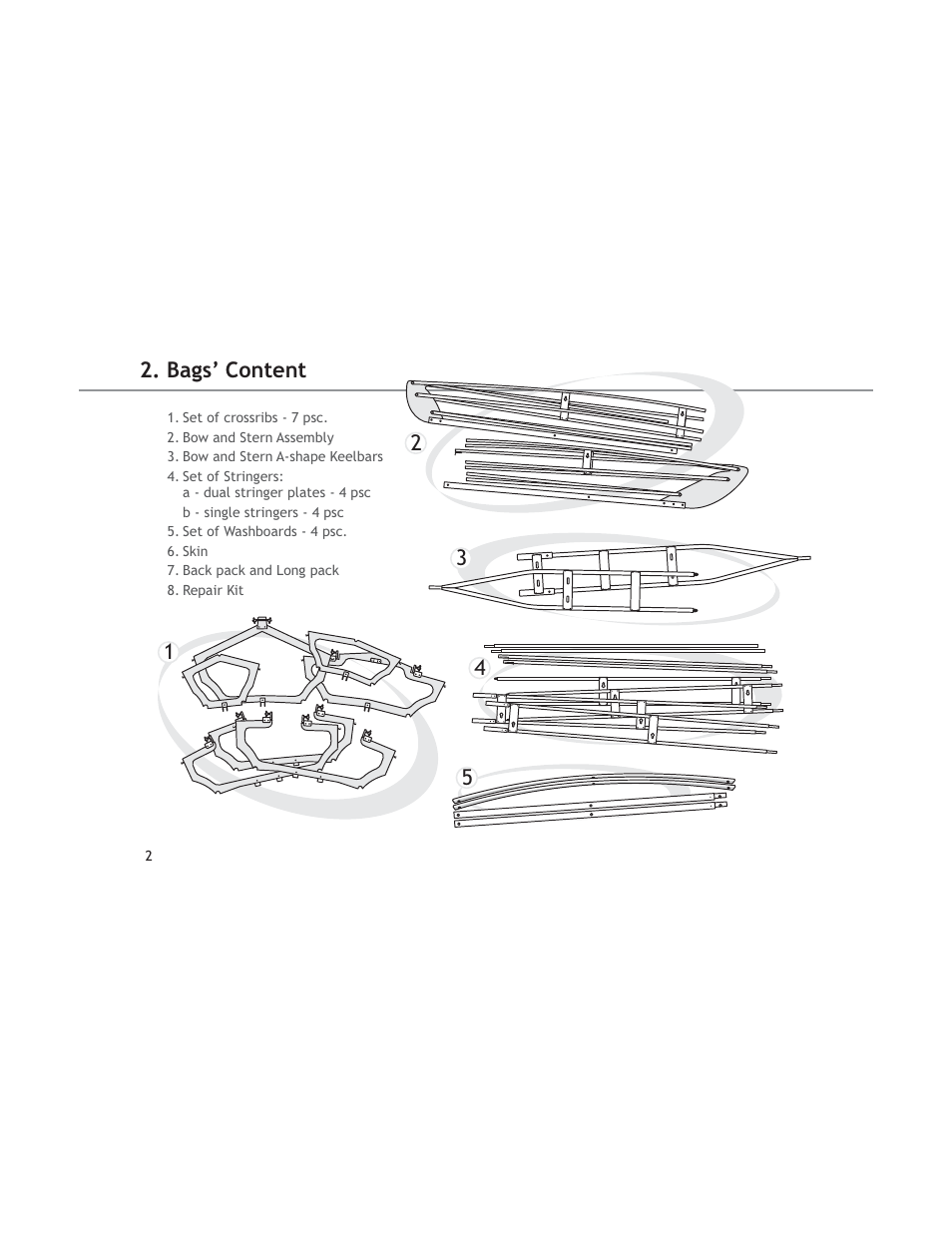2 bags’ content | KERO Neris 2 User Manual | Page 3 / 12