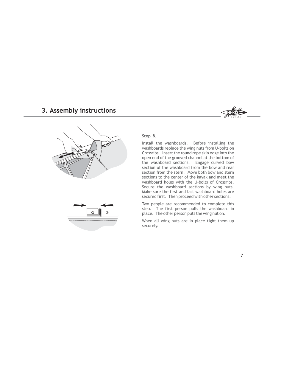 Assembly instructions | KERO Neris 2 User Manual | Page 8 / 12