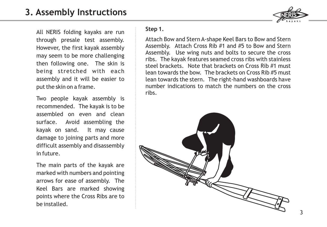 Assembly instructions | KERO Neris ALU 3 User Manual | Page 4 / 12