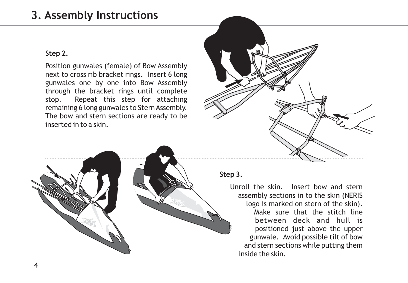 Assembly instructions | KERO Neris ALU 3 User Manual | Page 5 / 12