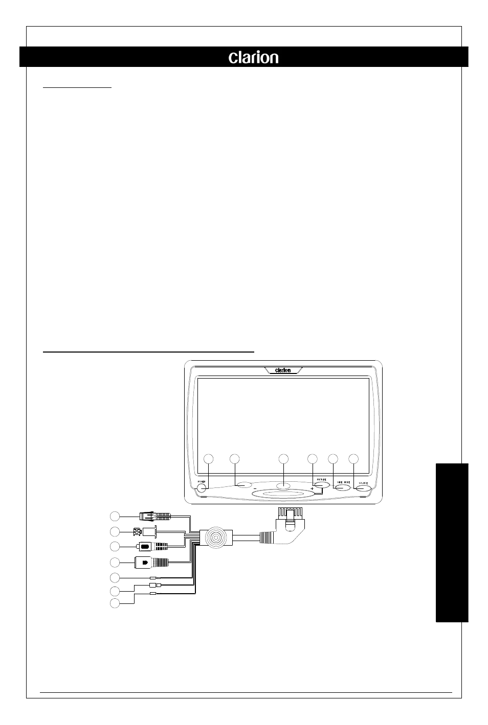 Clarion VMA633 User Manual | Page 3 / 6
