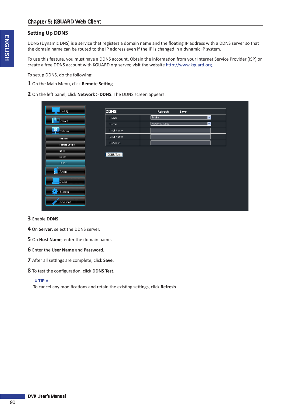 KGUARD Security BR1601 User Manual | Page 90 / 113