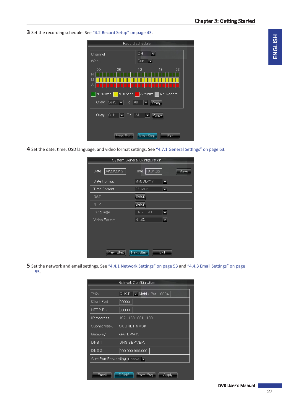 KGUARD Security BR1621 User Manual | Page 27 / 116