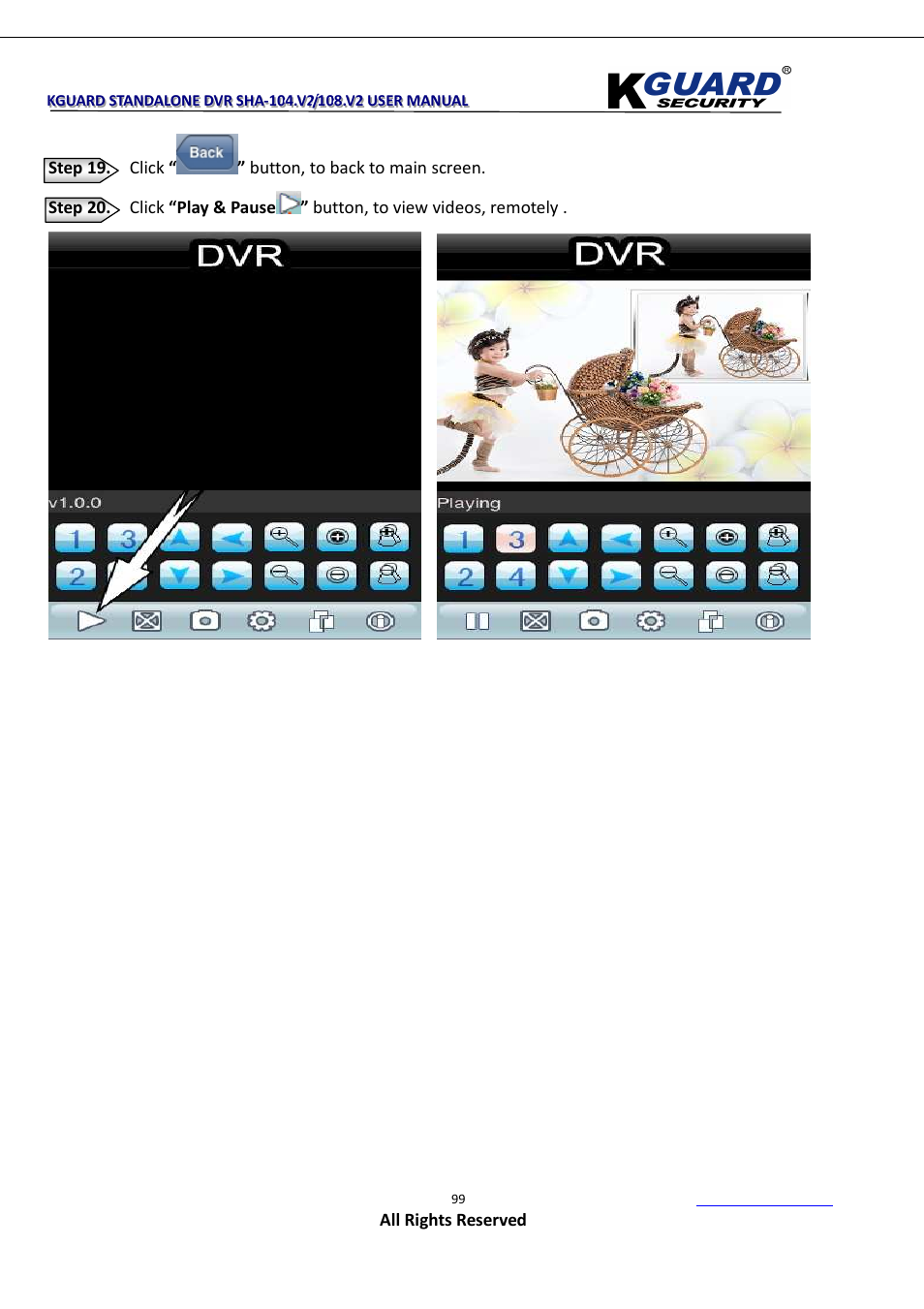 KGUARD Security SHA108.V2 User Manual | Page 103 / 147
