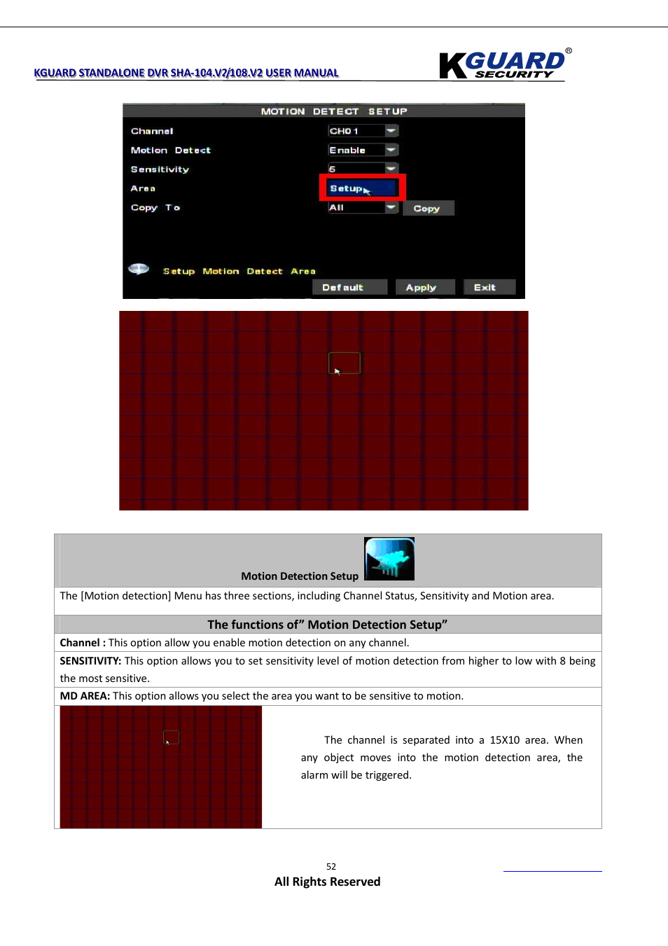 KGUARD Security SHA108.V2 User Manual | Page 56 / 147