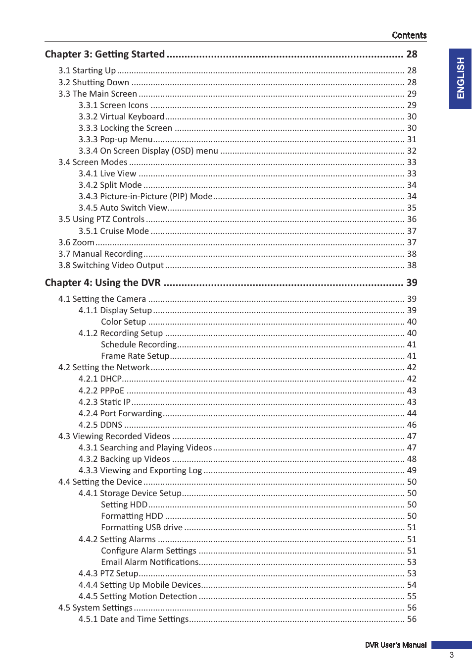 KGUARD Security SHA116.V2 User Manual | Page 3 / 99