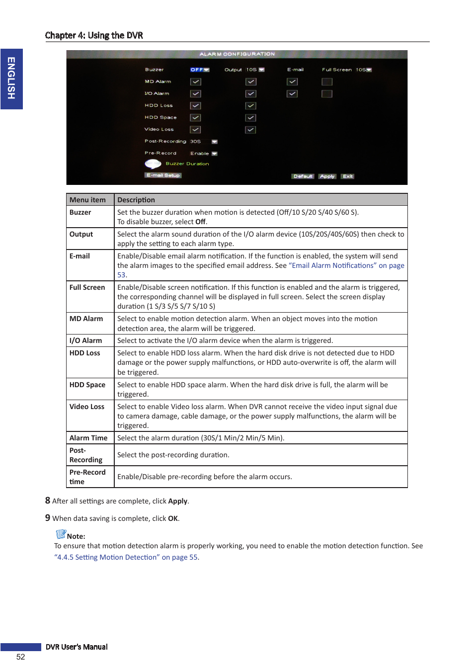 KGUARD Security SHA116.V2 User Manual | Page 52 / 99