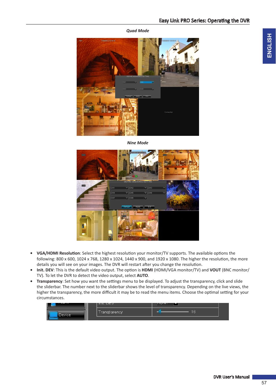 KGUARD Security EL1622 User Manual | Page 57 / 105
