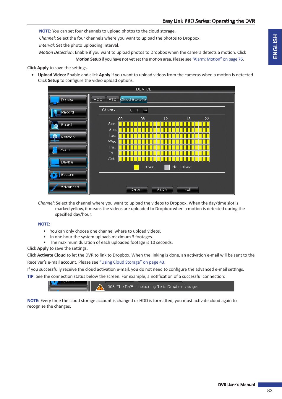 KGUARD Security EL1622 User Manual | Page 83 / 105