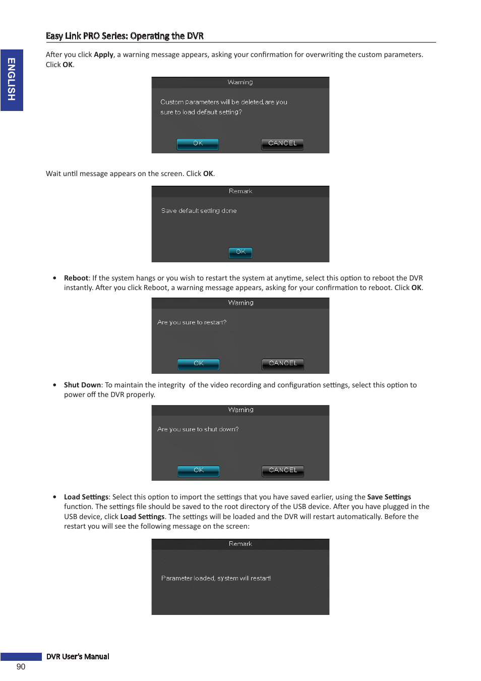 KGUARD Security EL1622 User Manual | Page 90 / 105