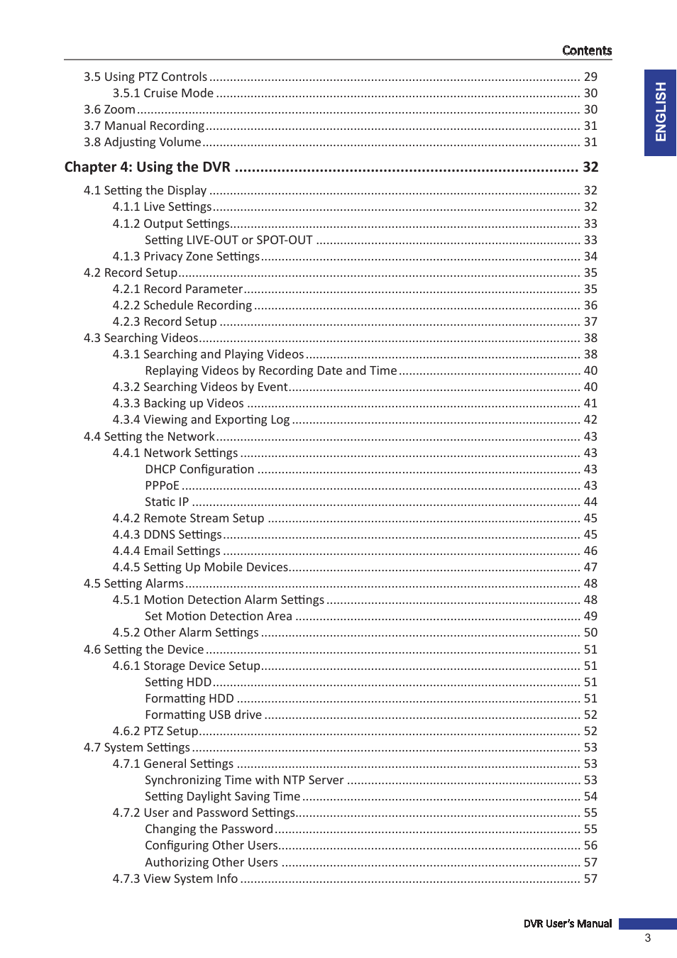 KGUARD Security OT1601 User Manual | Page 3 / 106