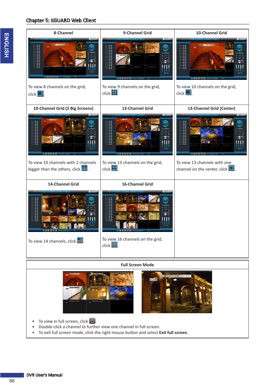 KGUARD Security OT1601 User Manual | Page 66 / 106