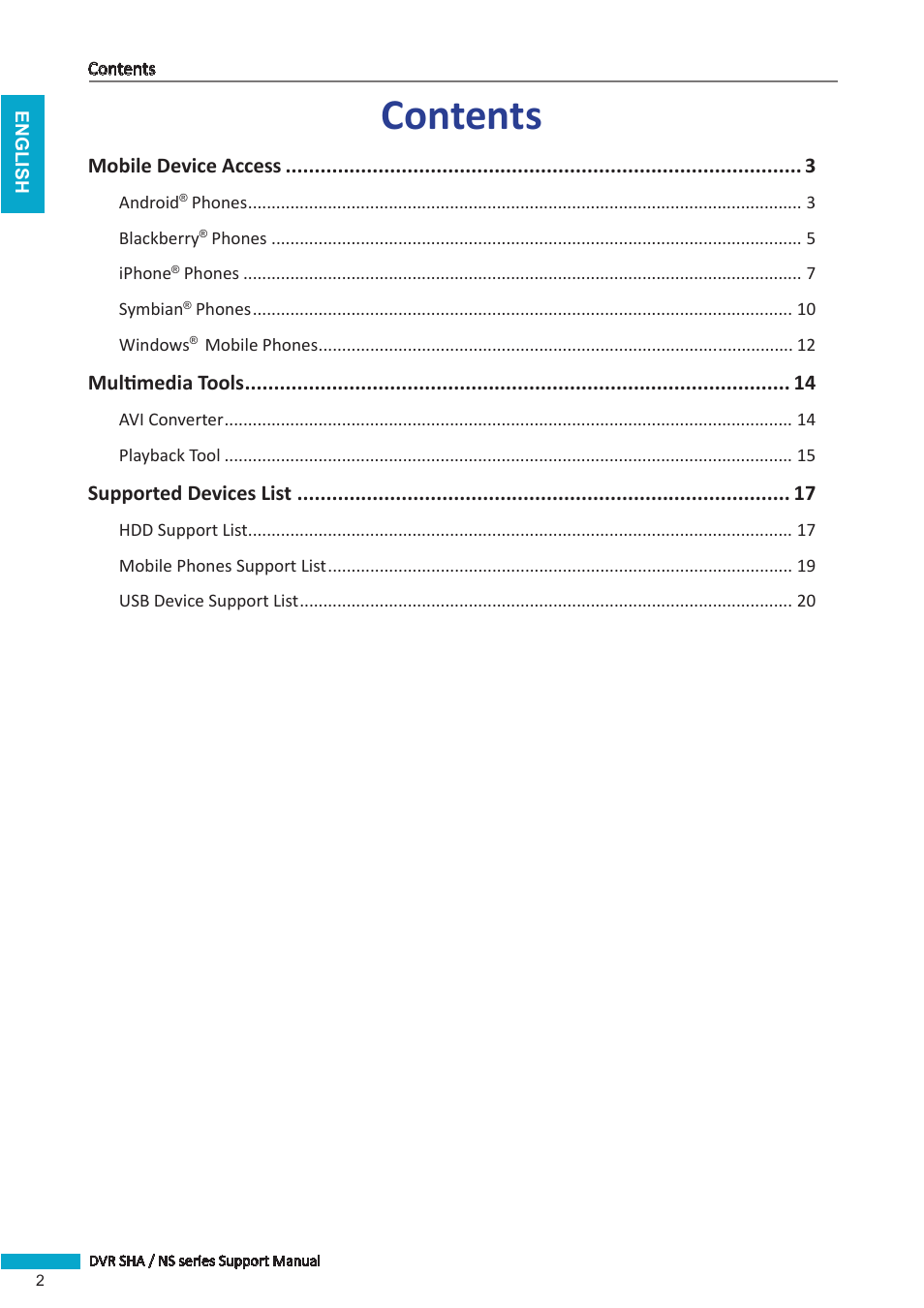 KGUARD Security BRseriesDVR(1) User Manual | Page 2 / 21
