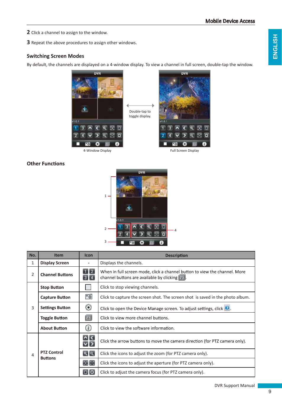 KGUARD Security NS series User Manual | Page 9 / 21