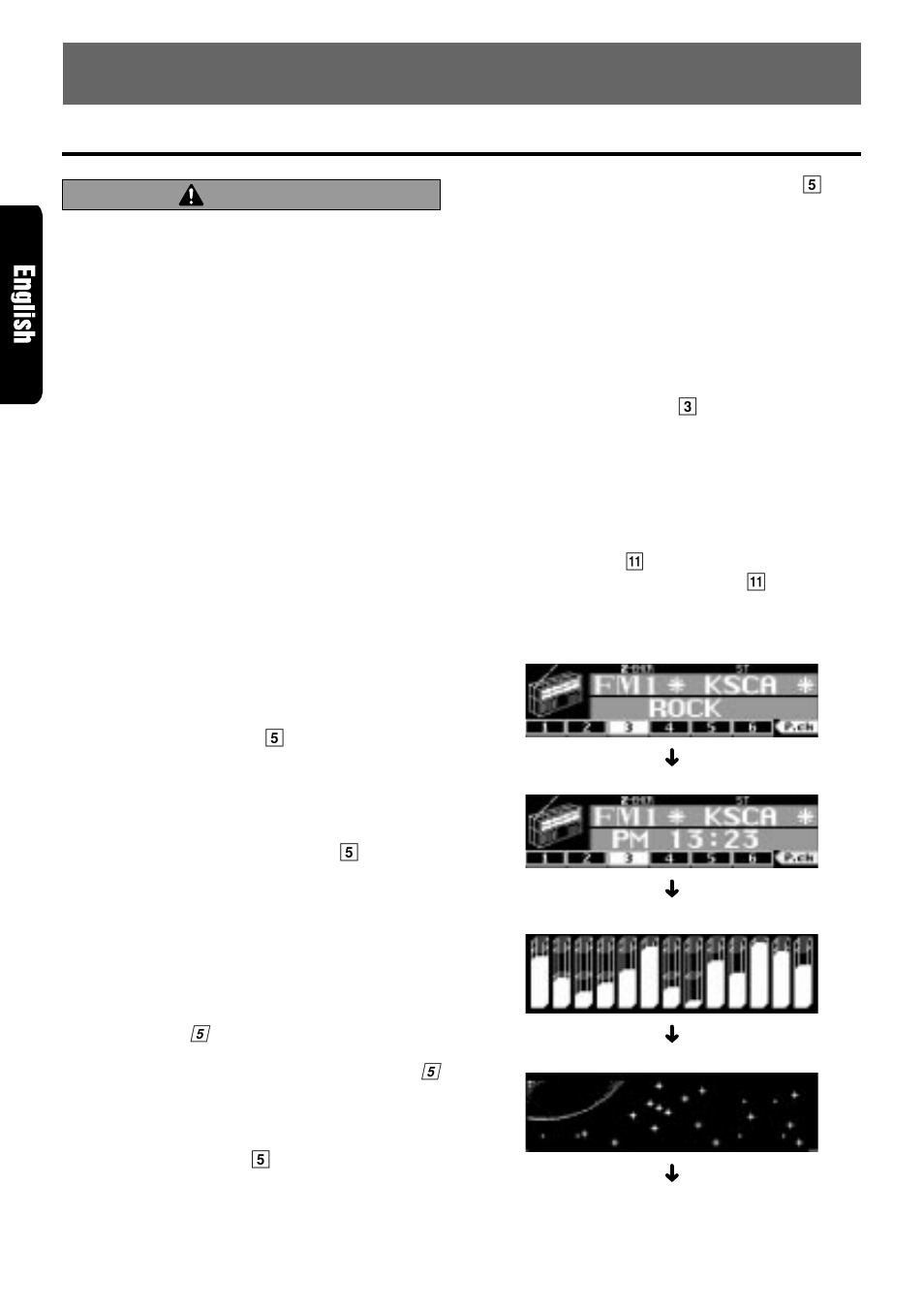 Operations, Basic operations, Caution | Turning on/off the power, Selecting a mode, Adjusting the volume, Switching the display | Clarion DRX9575Rz User Manual | Page 6 / 28