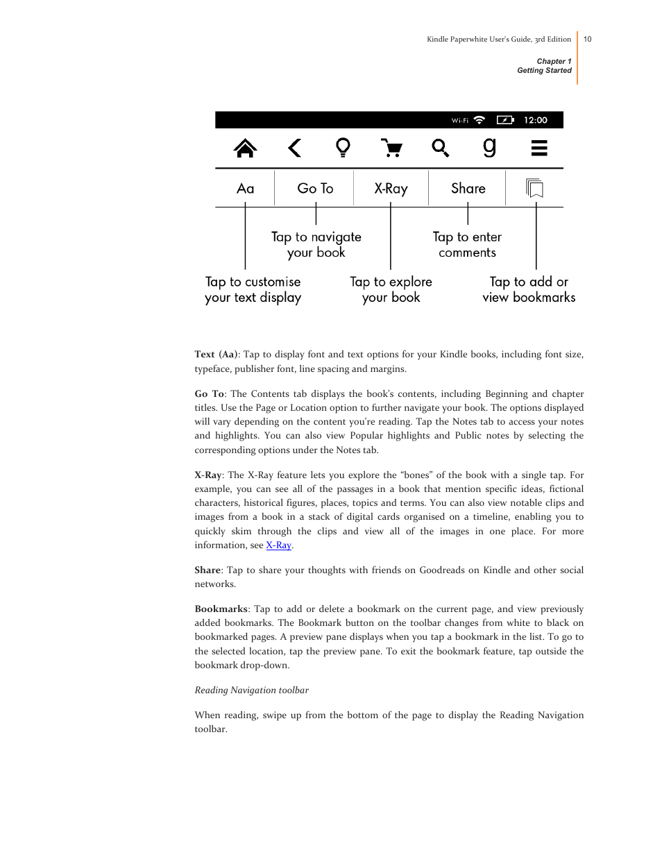 Kindle Paperwhite (2nd Generation) User Manual | Page 10 / 47