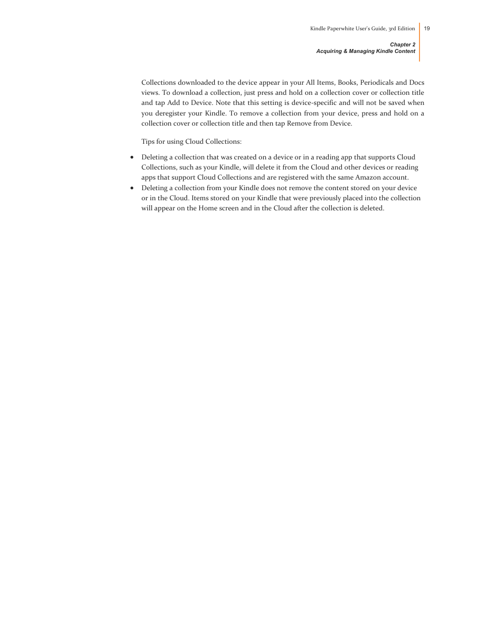 Kindle Paperwhite (2nd Generation) User Manual | Page 19 / 47