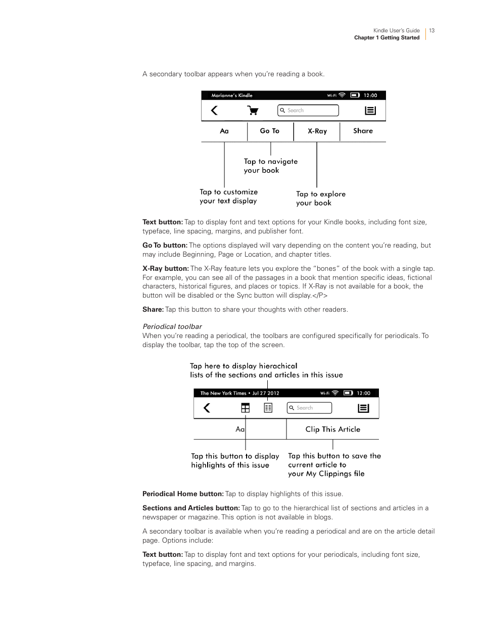 Kindle Touch 3G User Manual | Page 13 / 36