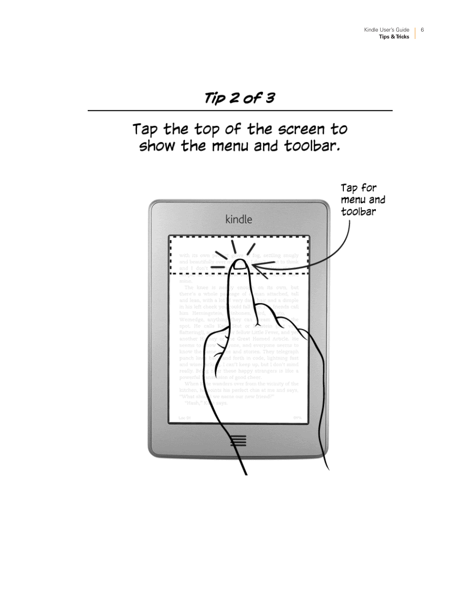 Kindle Touch 3G User Manual | Page 6 / 36