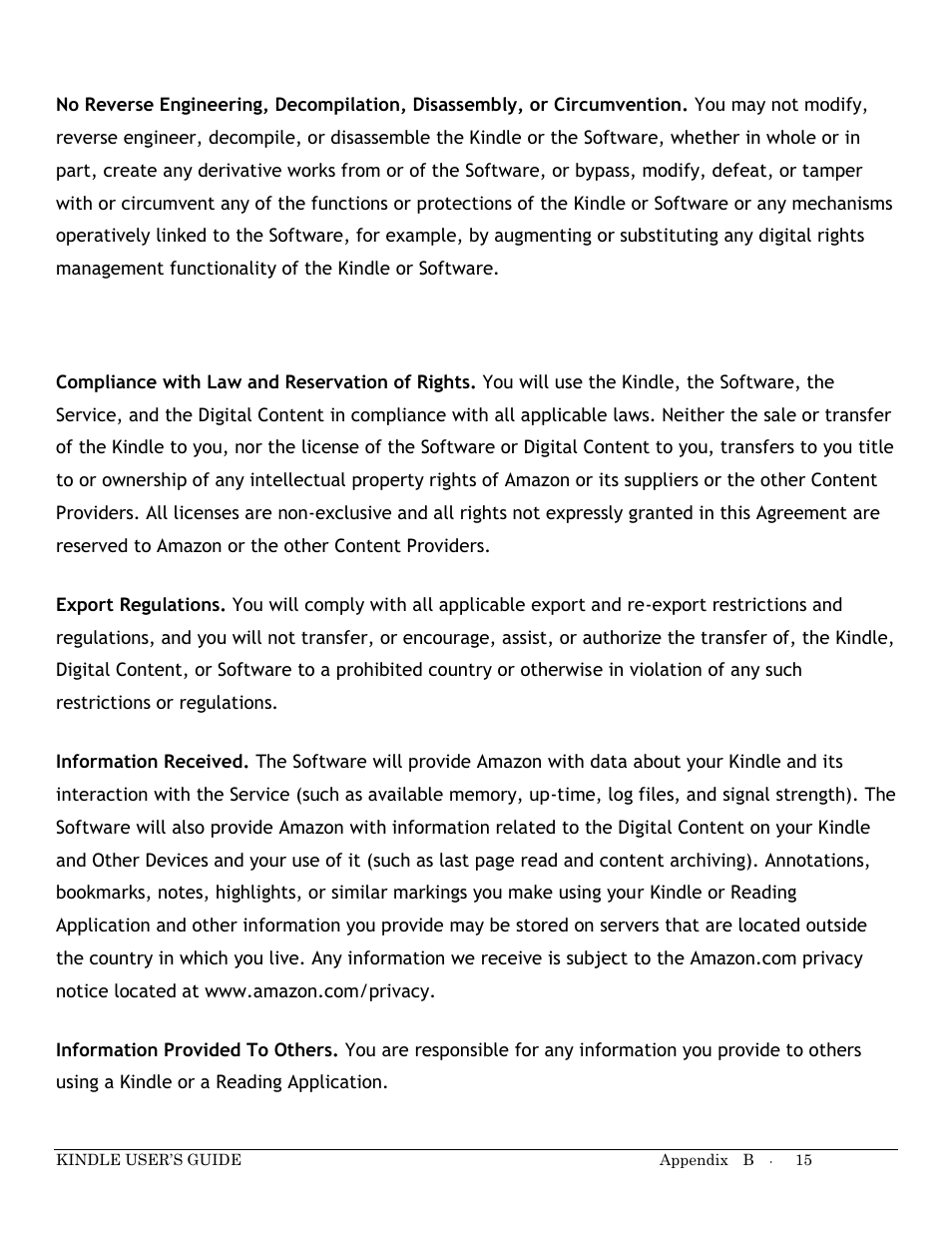 General | Kindle Keyboard User Manual | Page 15 / 28