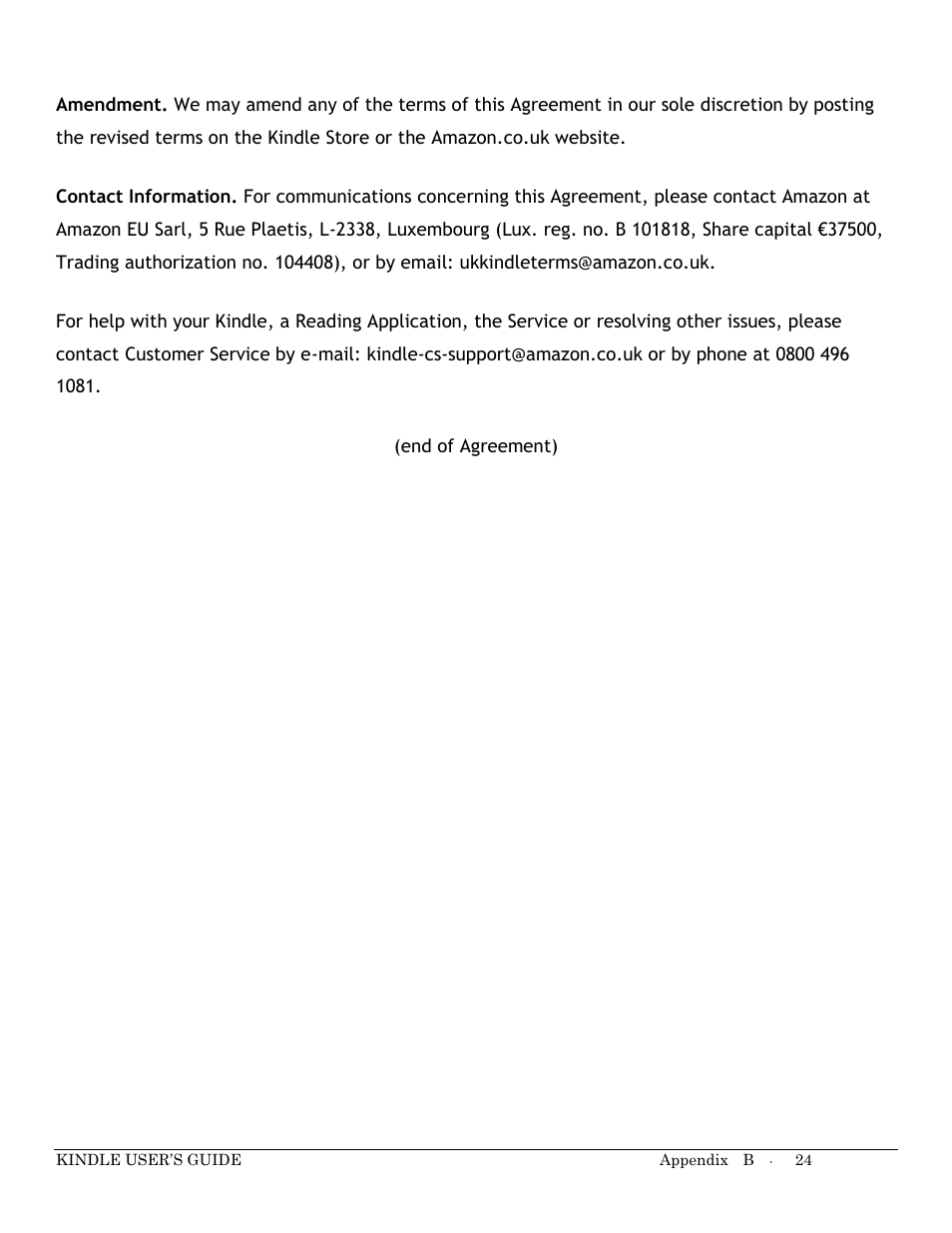 Kindle Keyboard User Manual | Page 24 / 28