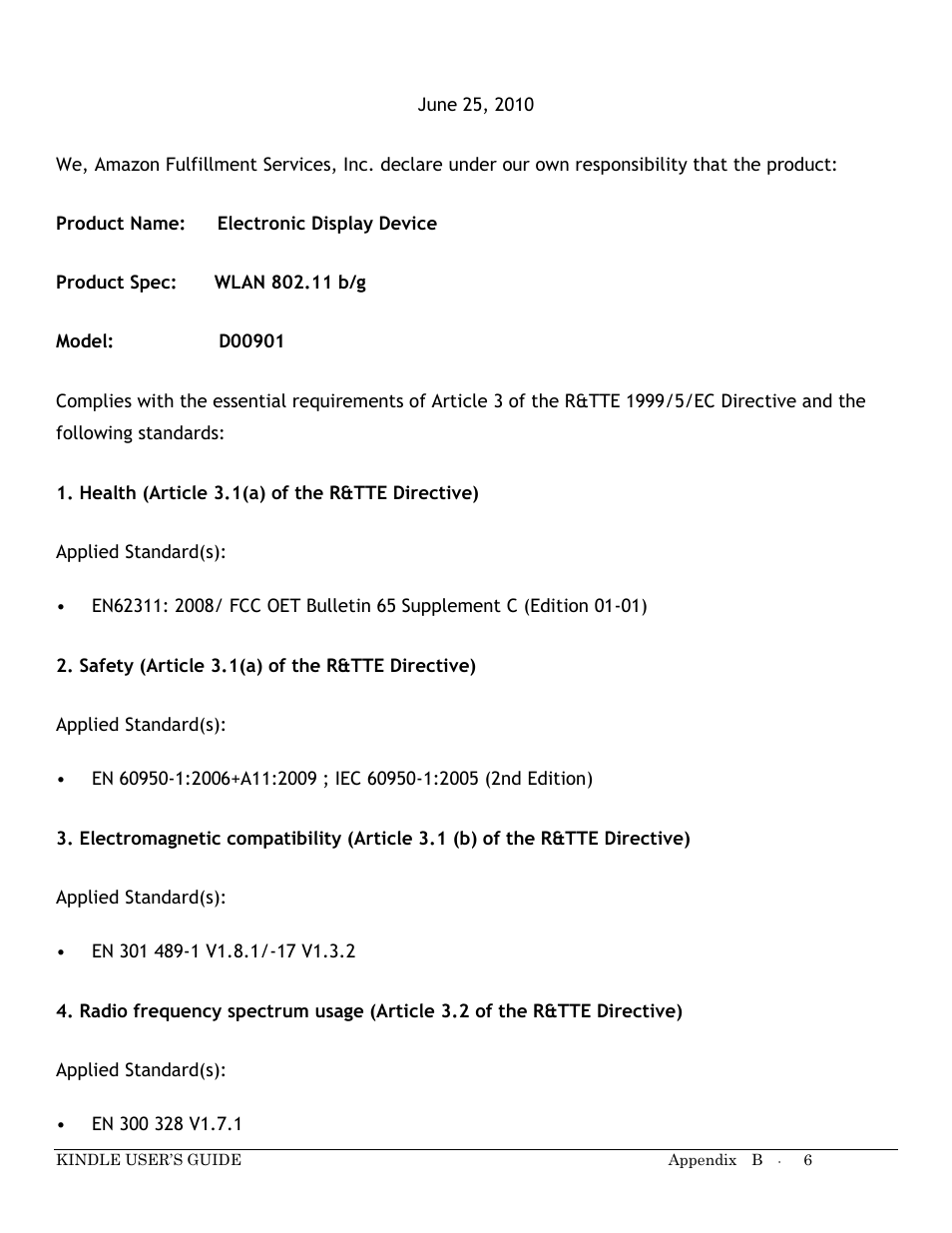 Kindle Keyboard User Manual | Page 6 / 28