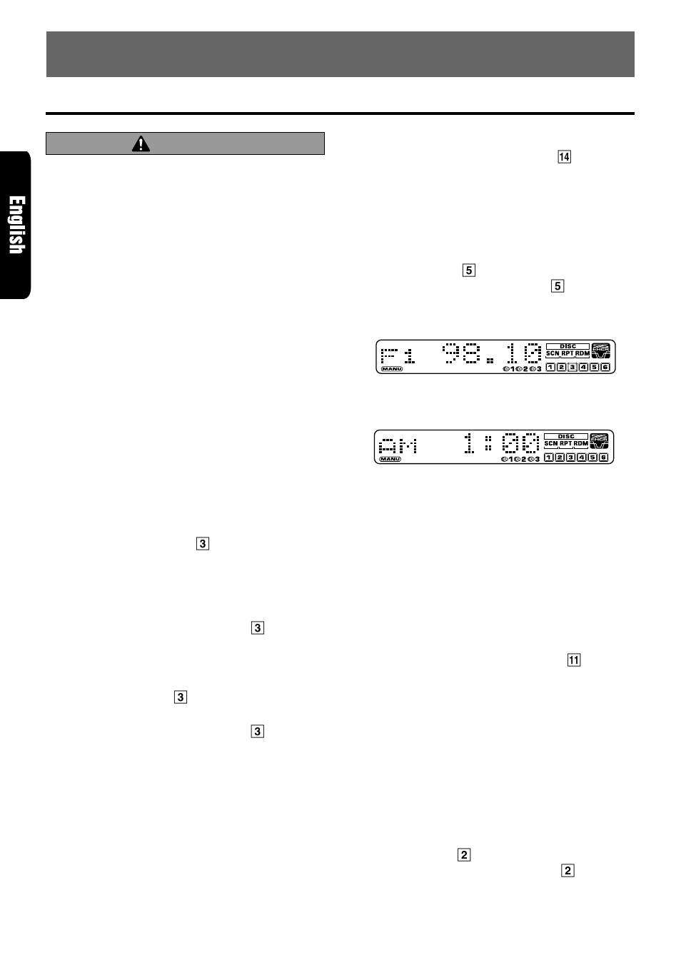 Operations, Basic operations, Caution | Turning on/off the power, Selecting a mode, Adjusting the volume, Switching the display, Setting the z-enhancer, Adjusting the tone | Clarion RMX465D User Manual | Page 8 / 18