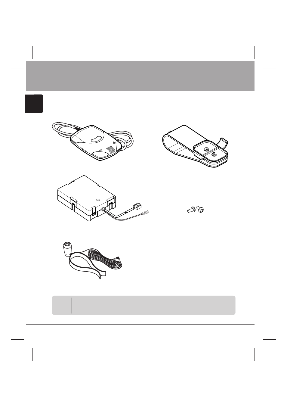 What is included in this package | Clarion BLT433 User Manual | Page 4 / 27