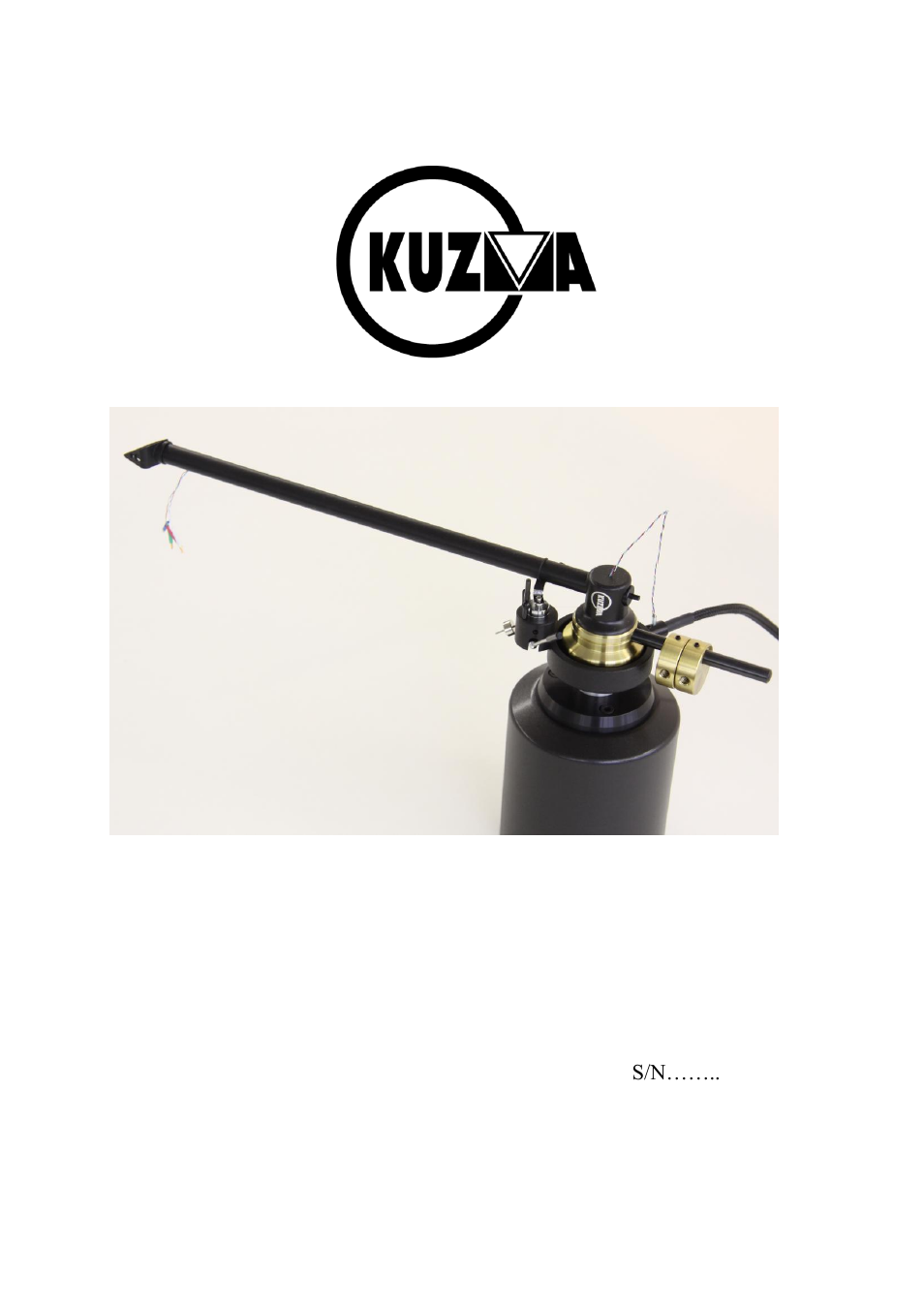 Kuzma STOGI S 12 120716 User Manual | 9 pages
