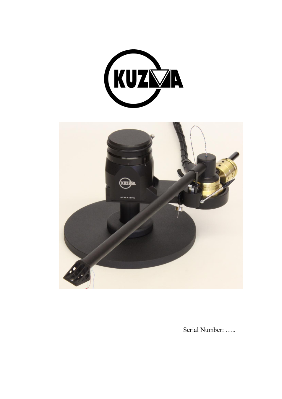 Kuzma STOGI S 12 VTA 120716 User Manual | 8 pages