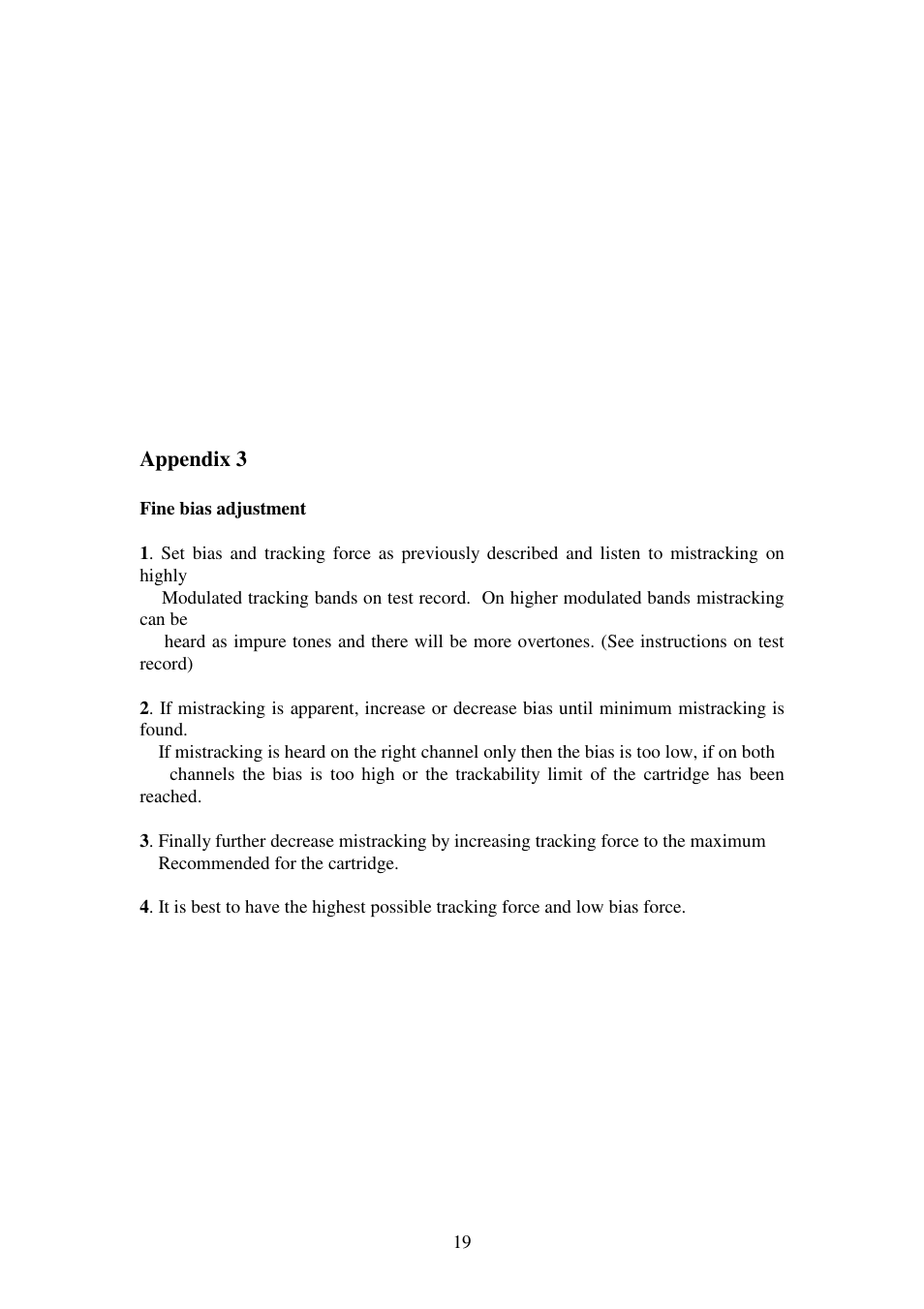 Kuzma STOGI 130419 User Manual | Page 19 / 20